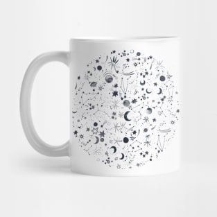 Space Cosmos Navy Mug